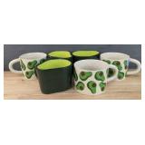 6 New Avocado Mugs and Cups *N