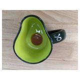 6 New Avocado Mugs and Cups *N
