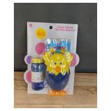 2 Brand New Sun Squad Mini Bubble Blaster & Baby Chick Bubble Blower *N