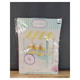 Brand New Wilton Candy Activity Kit, Paper Treat Cart Stand, and Silicone Sunday Topping Trays *N