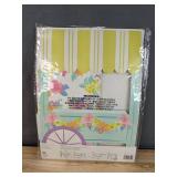 Brand New Wilton Candy Activity Kit, Paper Treat Cart Stand, and Silicone Sunday Topping Trays *N