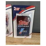 2 Brand New Factory Sealed Topps MLB Baseball Packages with 2 Packs Each and Mystery Pack MLB Baseball Cards with 3 Packs *N