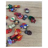 Lot of 50 Brand New Croc Charms of Comic Book Characters *N