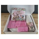 Brand New Girl Baby Shower Supplies - Banner, Table Cloths, Napkins, Plates Cups, and more! *N