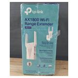 Brand New TP-Link AX1800 WiFi 6 Range Extender with Ethernet Port Internet Signal Booster for Home OneMesh Compatible RE615X $90 Retail *N