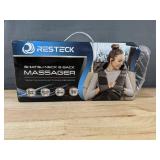 Brand New RESTECK Massager for Neck and Back with Heat $69.95 Retail *N