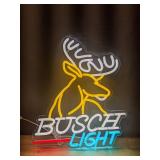 Brand New 15" Busch Light Neon LED Sign with Dimmer *N