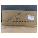 Brand New Copiu Plumbing Tools Angle Stop Wrench Kit, High-Precision Angle-on Wrench *N