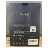 New 7AM2M Sonic Electric Toothbrush with 6 Brush Heads for Adults & Kids Pink *N