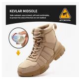 Brand New Nasogetch Steel Toe Work Boots Men