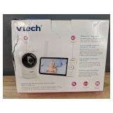 Brand New VTech RM5764HD 1080p Smart WiFi Remote Access Baby Monitor, 360° Pan & Tilt, 5" 720p HD Display, HD Night Vision, Soothing Sounds, 2-Way Talk, Temperature Sensor, Motion Detection, iOS & An