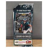 Brand New NFL Football Panini 2024 20-Card Sealed Value Pack and 5 Factory Sealed Packs Plus 1 Bonus Card *N