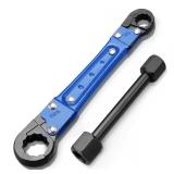 Brand New Copiu Plumbing Tools Angle Stop Wrench Kit, High-Precision Angle-on Wrench *N