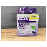 200 New Natrol Soothing Night Melatonin-Free Sleep Gummies Blueberry $52 Retail *N
