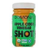 Brand New Pack of 12 Pomona Organic Juices Apple Cider Vinegar Shots - Kosher, Non GMO, Cold-Pressed, 2 oz Glass Bottles $39.99 Retail *N