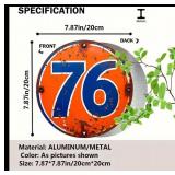 Brand New 76 Motor Oil Aluminum Sign *N