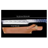 Brand New 13" Fixed Blade Outdoor Knife with Sheath *N