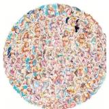 100 Brand New Bikini Cartoon Character Stickers *N
