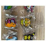 8 Brand New Pokemon and Friends Enamel Pins *N