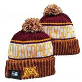 Brand New Minnesota Gophers New Era Embroidered NCAA Beanie Adult Winter Hat *O