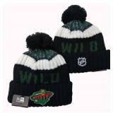 Brand New Minnesota Wild New Era NHL Hockey Beanie Adult OSFM Winter Hat *O