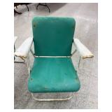 Vintage Metal Folding Patio Chairs