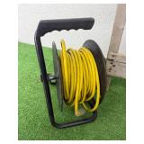 Extension Cord on Reel, Tasco Scope & Wood Ladder