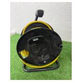 Extension Cord on Reel, Tasco Scope & Wood Ladder