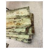 Antique Salvaged Tin Metal Ceiling