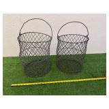 Vintage Wire Baskets