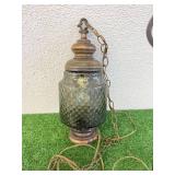 Hanging Light Fixture & 2 New Plate Holders