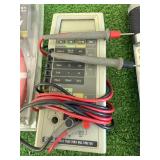 Multimeter, Flashlight, Pipe Threader & Battery Cable