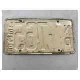 1939 ND 3 Digit License Plate