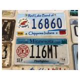 License Plates - MN 1947 & 1948, Red Lake Chippewa