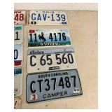License Plates - MN 1947 & 1948, Red Lake Chippewa