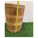 Wood Coffee Shipping Container with Lid