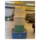 6 Totes with Lids