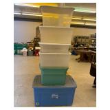 6 Totes with Lids