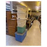 6 Totes with Lids