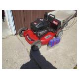 Toro GTS Recycler with electric start & charger with bagger. Used condition. Tested & works. As shown.