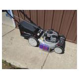 Murray EX550 push mower with bag. Looks nearly new. Tested & works. As shown.