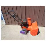 Ariens ST504 snow blower. Used condition. Tested & works. As shown.
