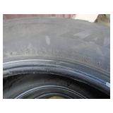 Bridgestone Blizzak P245/65R18 tires. Used condition. Approx ½ tread left. As shown.