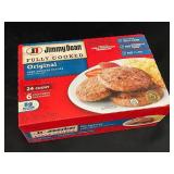 Jimmy Dean Original Fully Cooked Pork Sausage Patties - 24 Count