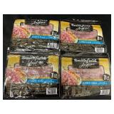 M - Set of 4 Smithfield Anytime Favorites Cubed Ham 1 lb Packs