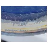 Unique Romanian Blown Glass Art Vase