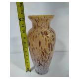 Maestri Vetrai Mid Century Modern Amber Vase