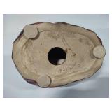 Majolica Rabbit & Baby Bunny Figurine