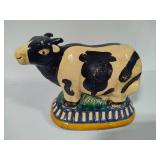 "Fat Cow" Large Ceramic Figurine