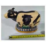 "Fat Cow" Large Ceramic Figurine